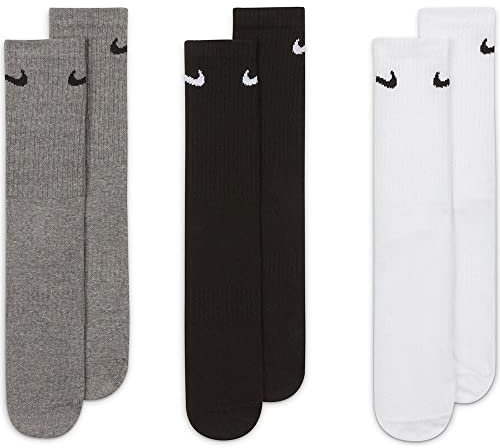 Nike Everyday Lightweight Socks, Mens, Multi-Color, L