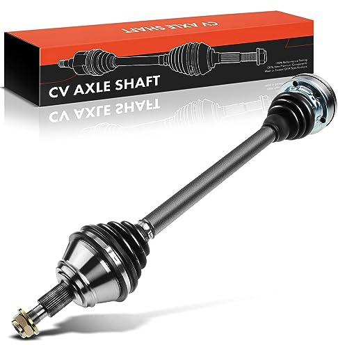 Frankberg Antriebswelle Achswelle Schaltgetriebe Vorderachse Rechts Ohne ABS-ring Kompatibel mit A3 8L1 TT 8N3 Leon 1M1 Golf IV 1J1 Replace# 1J0407272FL