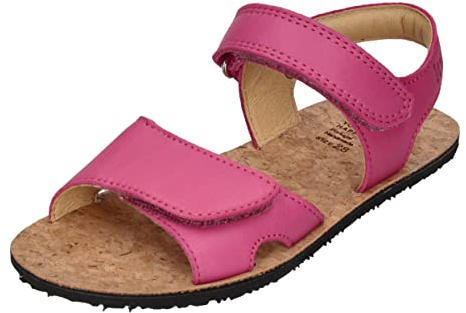 KOEL Barefoot - Kinder Sandalen - Ashley - Fuchsia, Größe:34 EU