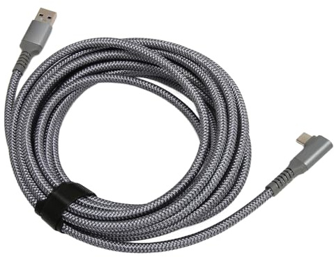 Link Cable for Oculus Quest 2 High Speed Data Transfer Fast Charge, 10ft/ Black, VR Headset Accessories, PC Gaming Charging (5M)