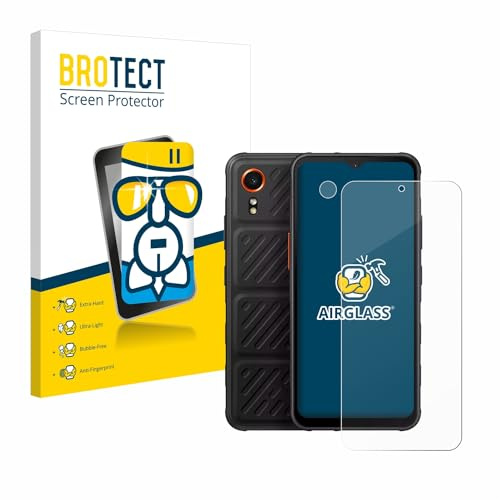BROTECT Schutzglas für Samsung Galaxy XCover 7 (Display+Kamera) Schutzfolie Made in Germany Panzer Folie Glas Displayschutz [ 9H, Anti-Fingerprint]