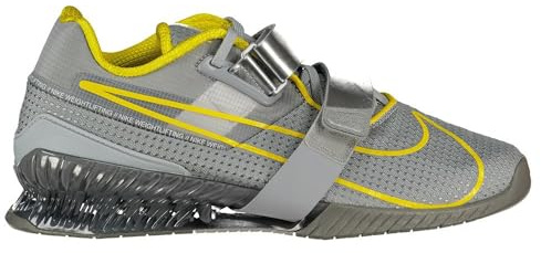 Nike Romaleos 4 Weightlifting Shoes (CD3463-002, Wolf Grey/Lightning) Size 9.5