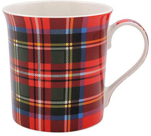 Lesser & Pavey Tartan Mug | Ceramic Coffee Mugs for Home or Work | Premium Design Mugs for All Occasions | Lovely Mugs Tea, Coffee & Hot Drinks
