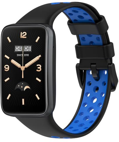 BYISYUE Traspirante Cinturino per Xiaomi Smart Band 7 Pro/Mi Band 7 Pro, Silicone Sport Bracciali Cinturini di Ricambio per Xiaomi Smart Band 7 Pro