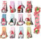 Agoer Lesezeichen Weihnachten 12 Stück, Weihnachtswichtel Magnetische Lesezeichen Kinder, Seiten Clips Mitgebsel Weihnachten Kinder - 12 Verschiedene Wichtel für Kinder Schüler Lehrer