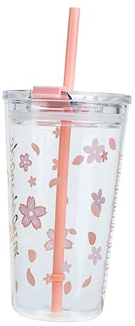 Garneck Tazza in Con Cannuccia E Scala Graduata 400 Ml Portatile Per Acqua Da Tè