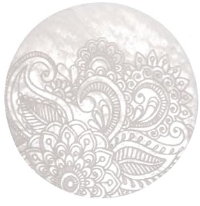 LAMARE - DISCHI CIRCOLARI IN PIETRA SELENITE – Strumento Energetico per Ricaricare Cristalli e Ambienti – Selenita Pietra Naturale – Diametro 10 cm (Piastra Selenite Fiori)