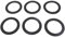 Enhanced Sound Quality 10PCS EVA Speaker Sealing Rings 105mm OD Speaker Sealing Gasket, Shockproof Noise Reducing Gaskets for DIY Accessory Repair Parts