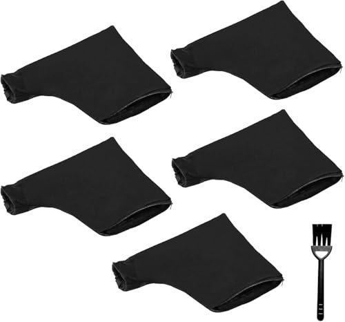 atnayo 5 Pcs Dust Bag for Circular Saw, Durable Replacement Anti-dust Mouse Sander Dust Bag for Black and Decker