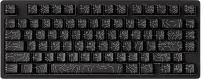 KyAPDmrxn Jet 75 Magnetschalter-Gaming-Tastatur, Hall-Effekt, Hot-Swap-fähig, individuelles RGB-Snap-Tap, 0,1 ms Latenz, 8 kHz Abfragerate, kompatibel mit 5420 (Color: Jet75-10)
