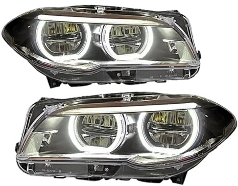 Auto-Frontscheinwerfer, kompatibel mit BMW F10-Scheinwerfern 2010–2017, 5er-Serie 520i 525i 530i F18, Scheinwerfer, Autozubehör(For 2011-2013Year)