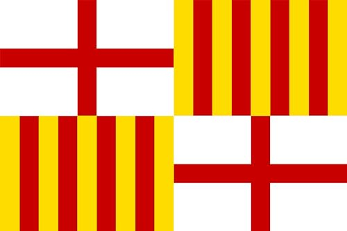 Durabol Bandera Ciudad de Barcelona 150 x 90 cm Satén