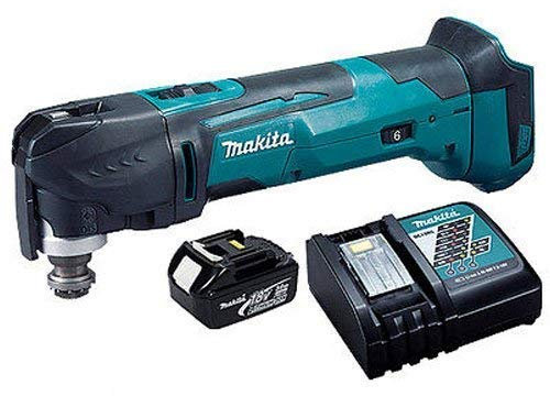 Makita DTM51Z 18v Li-Ion Multitool LXT Keyless Blade Change + 1 x BL1830, DC18RC
