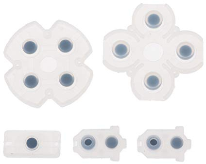 Huy For Playstation 4 PS4 Controller Conductive Silicone Rubber Pads For Double Shock 4 JDS JDM 030 D Pad Buttons