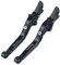 CNC Bremshebel Kupplungshebel Klappbar Ausziehbar Kupplung Bremshebel-Set Für GTS 300 250 125 S125 S150 Grantuiismo 125 200 Schwarz
