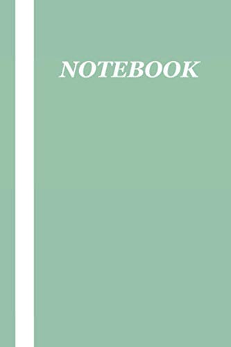 Notebook Green Pastel Cover: Lined notebook, Notebook Pastel Color Cover
