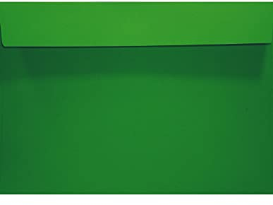 Netuno 25 farbige Briefumschläge Grün DIN C5 16,2 x 22,9 cm 120g Design elegante Umschläge bunte Briefhüllen groß A5 für Einladungskarten Geburtstagskarten hochwertige Briefkuverts Einladungen