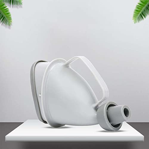 Cockjun Tragbares Auto Urinal,Urinal Trichter mit 4 Notfalltasche,Stehendes Notfallurinal, Campingzubehör, Weibliches Uriniergerät für Männer und Frauen, für Wandern, Outdoor Aktivitäten (Grau)