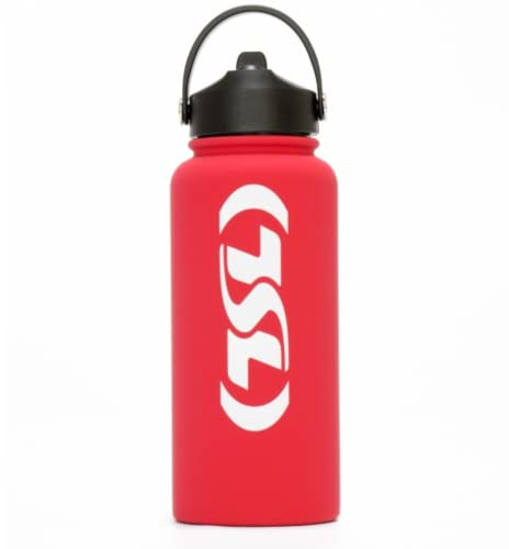 TSL Gourde ISOTHERME Thermo-Trinkflasche Unisex Erwachsene, Rot, 0,95 l