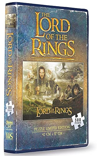 SD TOYS - Puzzle 500 Teile VHS Herr der Ringe Limited Edition (SDTLTR25580)