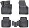 Matnamis 3D Auto Gummimatten Set passend für Seat Tarraco 2018-2022 VW Tiguan Allspace/Skoda Kodiaq ab 2016 Passgenaue Fußmatten 4-teilig Antirutschmatten Auto PKW-Fußraummatten Extra hoher