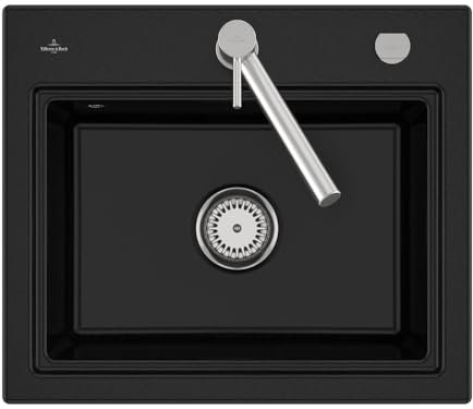 Villeroy & Boch Subway Style 60 S Chromite - 3366 02 J0 Keramikspüle Excenterbetätigung