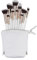Ilu - 10-teiliges Makeup Pinsel Set Mit Kabuki Pinseln Kosmetiktasche Profi Schminkpinsel Für Puder Kontur Augen Ideal Für Damen Pinselset Für Perfekte Looks