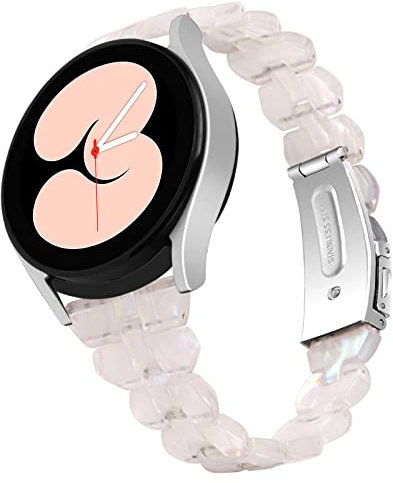 Harz-Armband Kompatibel für Withings ScanWatch 42mm, Steel HR 40mm, Steel HR Sport 40mm, 20mm Ersatzuhrband Kompatibel für Withings ScanWatch Horizon Armband (Farbe 1)