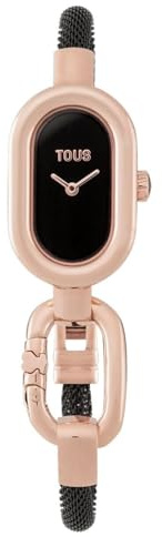 TOUS Watches hold Damen Uhr analog Quarzwerk mit Edelstahl Armband 3000131800