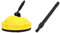 Pressure Washer Surface Cleaner for Karcher K2 -K7 Patio Cleaner Attachment Rotating Flat Surface Cleaner Pressure Washer Electric Car Wash Brush for Home