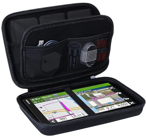 Lebakort Hart Tasche Hülle Etui für Garmin Camper 1090 MT-D oder 1095 oder Camper 890 GPS MT-D-Navigationsgerät