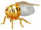 Sxhlseller Mini Tarro de Miel de Cristal, Recipiente de Miel de Cristal Transparente con Forma de Abeja con Cuchara, Exquisito Tarro de Miel de Cristal Decorativo, Tarro de Especias de