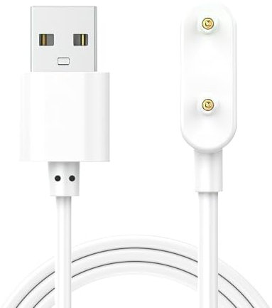 Smart Watch Charger for Hua-wei Watch Charger Fit/Fit 2/Fit Mini/Fit New, Hua-wei Band 9/Band 8/Band 7/Band 6/6 Pro, Honor Band 9/7/6/Watch ES, Sam-sung Galaxy Fit 3, Hua-wei 4X/4Pro White, 1M
