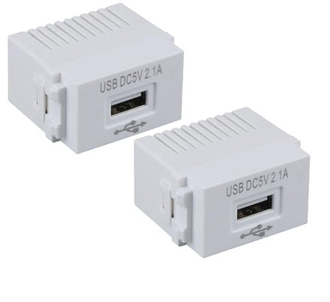 USB-Stromversorgungsmodul, USB-Schnittstellen-Adaptermodul, 220 V-Buchse, 5 V-Transformator, 2,1 A, USB-Ladesteckdose, modul platine,usb-stromrichter(2 Stücks)