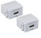USB-Stromversorgungsmodul, USB-Schnittstellen-Adaptermodul, 220 V-Buchse, 5 V-Transformator, 2,1 A, USB-Ladesteckdose, modul platine,usb-stromrichter(2 Stücks)