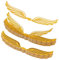 NOPKESV 50 Stück Schokolade Flügel Party Wings Dekor Zauberer Kuchen Deko Cupcake Topper Schokolade Dekoration mit Klebepunkt für Geburtstag Party (Golden)