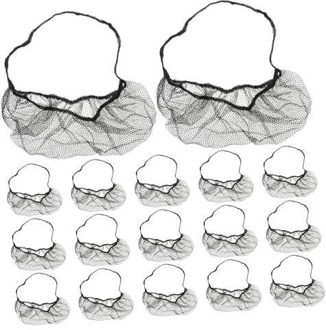 ULTECHNOVO 100stücke Kleine Netz-bartschutzbezüge Aus Nylon Atmungsaktive Leichte Bartschutzhülle Für Professionelle Und Private Anwendung Verhindert Bartstaub Und Schützt Gesichtshaare