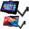 MSDONG Support mural portable pour tablette 15,6, support mural réglable et pliable pour Kindle, iPad Pro Air Mini, Galaxy Tab, appareil de 4,7 à 13