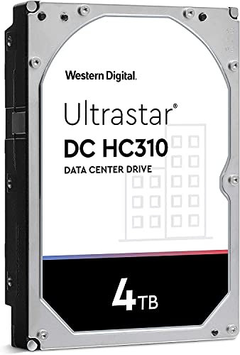 Western Digital WD HGST Ultrastar HC310 4TB Interne Festplatte 3,5 Zoll HDD SATA 6Gb/s 7200RPM 256MB - HUS726T4TALE6L4 (Generalüberholt)