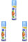 GIOTTO Transparent Glue Stick, Plastic Tube with Sponge Tip, 40g, Super Washable, Ideal for Children and Schools (Pack of 3)