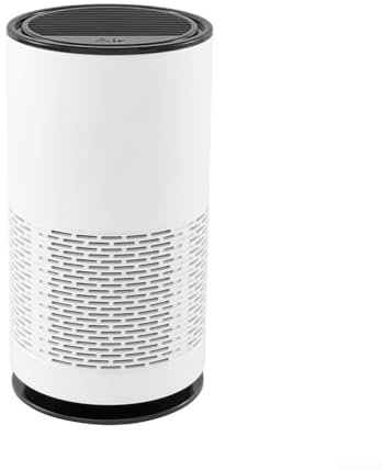 ComfyHarbor Portable Anion Purifier for Smoke Removal - Compact, USB Rechargeable, Quiet Operation, Perfect for Cars, Homes & Small Offices up to 10m³ - Black & White Options(White)