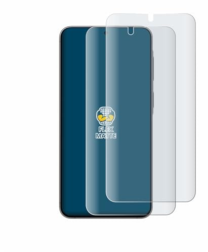 BROTECT Schutzfolie für Samsung Galaxy A57 5G | 2 Stück Entspiegelnder Displayschutz Made in Germany Matte Full-Screen Folie Full-Cover 3D Curved Anti-Reflexion Montage Kit