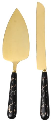 COOPHYA Backschaufel Satz aus Edelstahl und Keramik mit Ergonomischem Design und Rutschfestem Griff zum Schneiden von Käse und Brot in Küche Beim Backen
