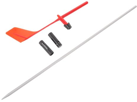 GATHINESS Girouette à Voile Résistante aux Intempéries en Métal et Plastique pour Petit Voilier, Indicateur Précis de Direction du Vent pour Usage Marin Extérieur