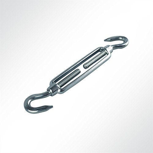 LYSEL Spanner Seilspanner Spannschloss mit Zwei Haken M10