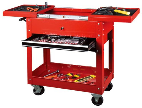 dirty pro tools™ WITH DRAWER DIVIDER TOOL CART WORKSTATION TOOL STORAGE CHEST TROLLEY TOOLCHEST ROLLING TOOL BOX