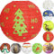 Time to Sparkle Tissue Paper Round Lanterns LampShade Lamp Shade Christmas Birthday Party Decoration | Christmas Trees, 8(20cm) |