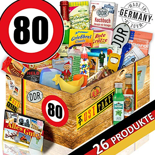 Geschenk Box / 24er Allerlei/Geburtstag 80 / DDR Geschenkbox Vater