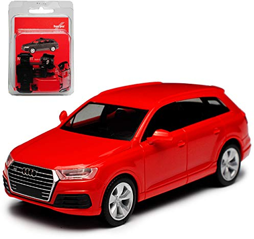 A*u*d*i Q7 Rot SUV 2. Generation Ab 2015 Bausatz Kit H0 1/87 Herpa Modell Auto