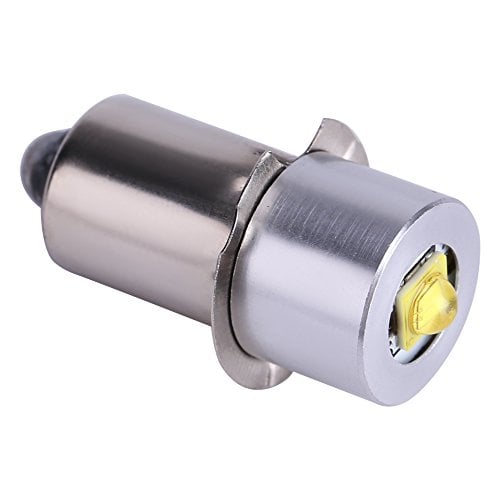 Bombilla de luz LED, 5W 6-24V P13.5S Alto brillo LED Lámpara de luz de emergencia Lámpara de trabajo Linterna Bombilla de repuesto Antorchas